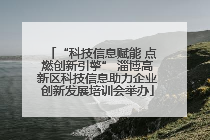 “科技信息赋能 点燃创新引擎” 淄博高新区科技信息助力企业创新发展培训会举办