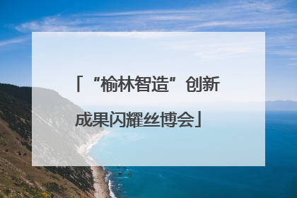 “榆林智造”创新成果闪耀丝博会