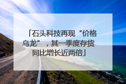 石头科技再现“价格乌龙”，其一季度存货同比增长近两倍