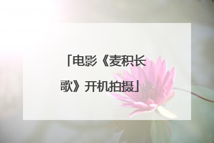 电影《麦积长歌》开机拍摄