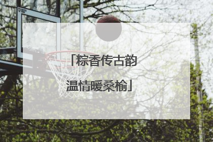 粽香传古韵 温情暖桑榆