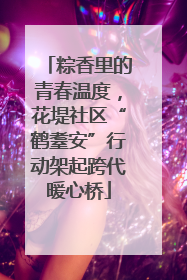 粽香里的青春温度，花堤社区“鹤耋安”行动架起跨代暖心桥