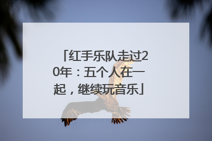 红手乐队走过20年：五个人在一起，继续玩音乐