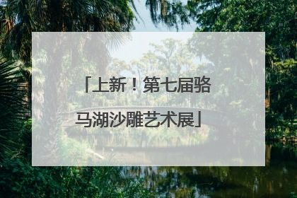 上新！第七届骆马湖沙雕艺术展