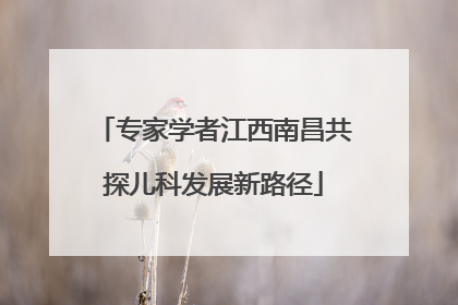 专家学者江西南昌共探儿科发展新路径