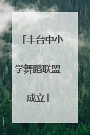 丰台中小学舞蹈联盟成立