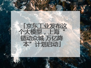 京东工业发布这个大模型，上海“链动众城 万亿降本”计划启动