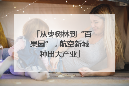 从枣树林到“百果园”，航空新城种出大产业