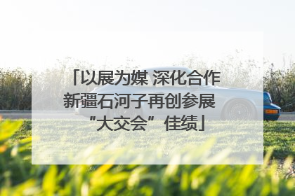 以展为媒 深化合作 新疆石河子再创参展“大交会”佳绩