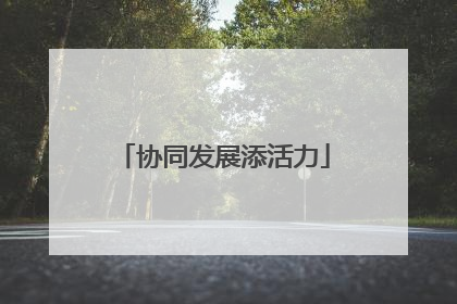 协同发展添活力