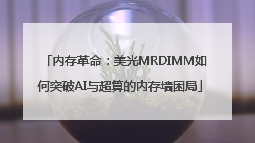 内存革命：美光MRDIMM如何突破AI与超算的内存墙困局