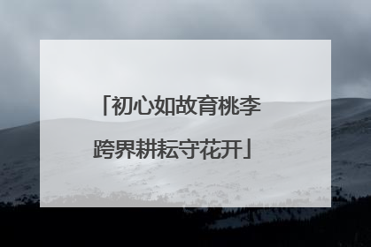 初心如故育桃李 跨界耕耘守花开