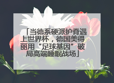 当德系硬派护脊遇上世界杯，德国美得丽用“足球基因”破局高端睡眠战场