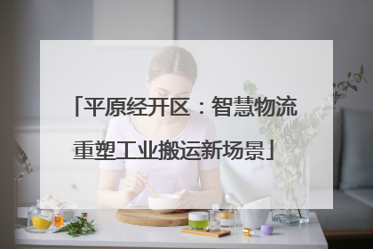 平原经开区：智慧物流重塑工业搬运新场景