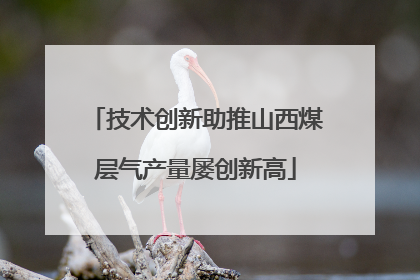 技术创新助推山西煤层气产量屡创新高