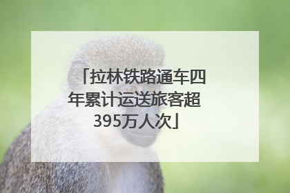 拉林铁路通车四年累计运送旅客超395万人次
