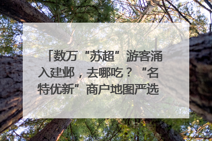 数万“苏超”游客涌入建邺，去哪吃？“名特优新”商户地图严选30家宝藏店铺