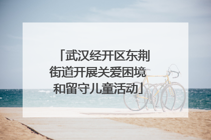 武汉经开区东荆街道开展关爱困境和留守儿童活动