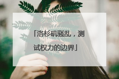 洛杉矶骚乱，测试权力的边界