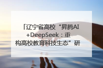 辽宁省高校“昇腾AI+DeepSeek：重构高校教育科技生态”研讨会在沈阳成功举办