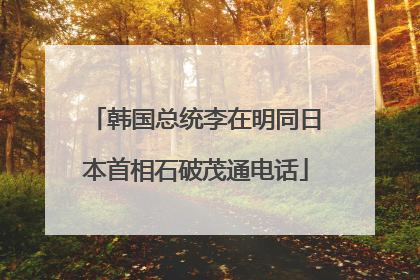 韩国总统李在明同日本首相石破茂通电话
