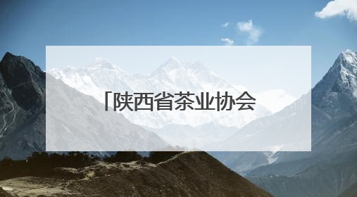 陕西省茶业协会第五届会员代表（换届）大会举行