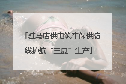 驻马店供电筑牢保供防线护航“三夏”生产