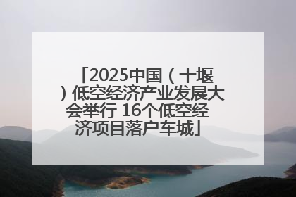2025中国（十堰）低空经济产业发展大会举行 16个低空经济项目落户车城