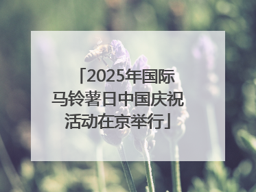 2025年国际马铃薯日中国庆祝活动在京举行